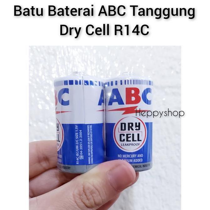 +%+%+%] Batu Baterai ABC Tanggung Dry Cell R14C