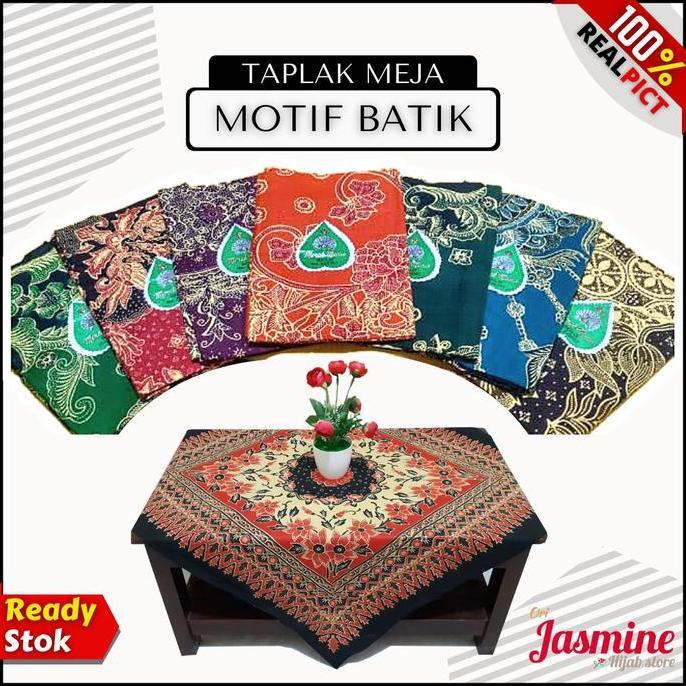 Best Promo!, Taplak Meja Batik Kain Batik Taplak Meja Guru Kain Taplak Meja Bordir