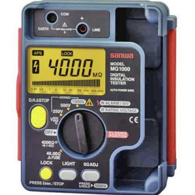 Insulation Resistance Megger 1000V Sanwa Sanwa Mg1000 Insulation Resistance