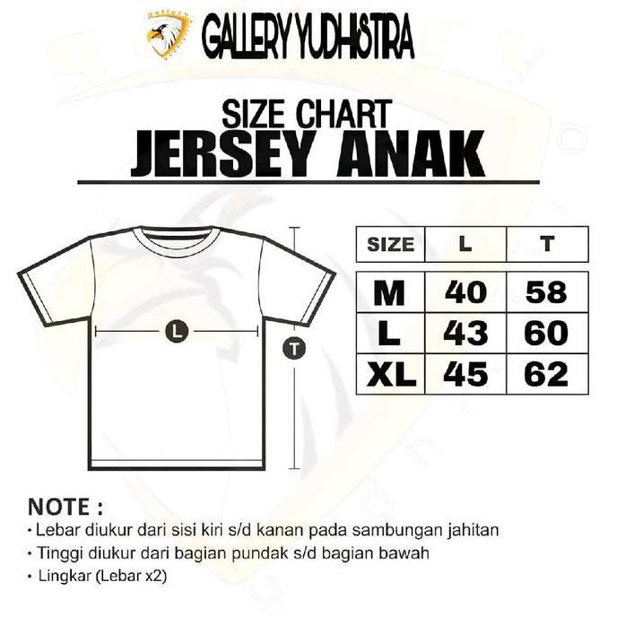 DB78 >> Setelan Baju Olahraga Anak  Outdoor Usia 5-13 Tahun Gratis Sablon Nama Nomor Baju Olahraga  