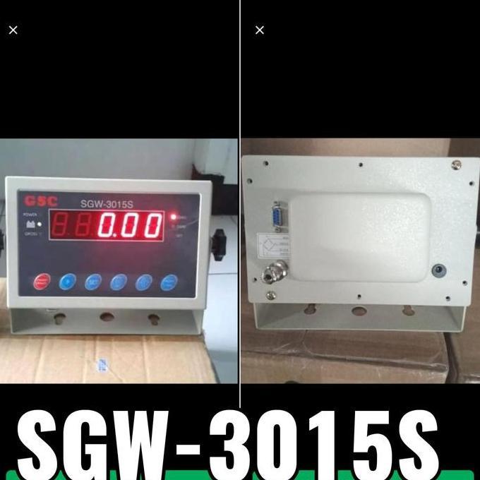 Indicator Timbangan Gsc Sgw-3015S / Indicator Jembatan Sgw - 3015S