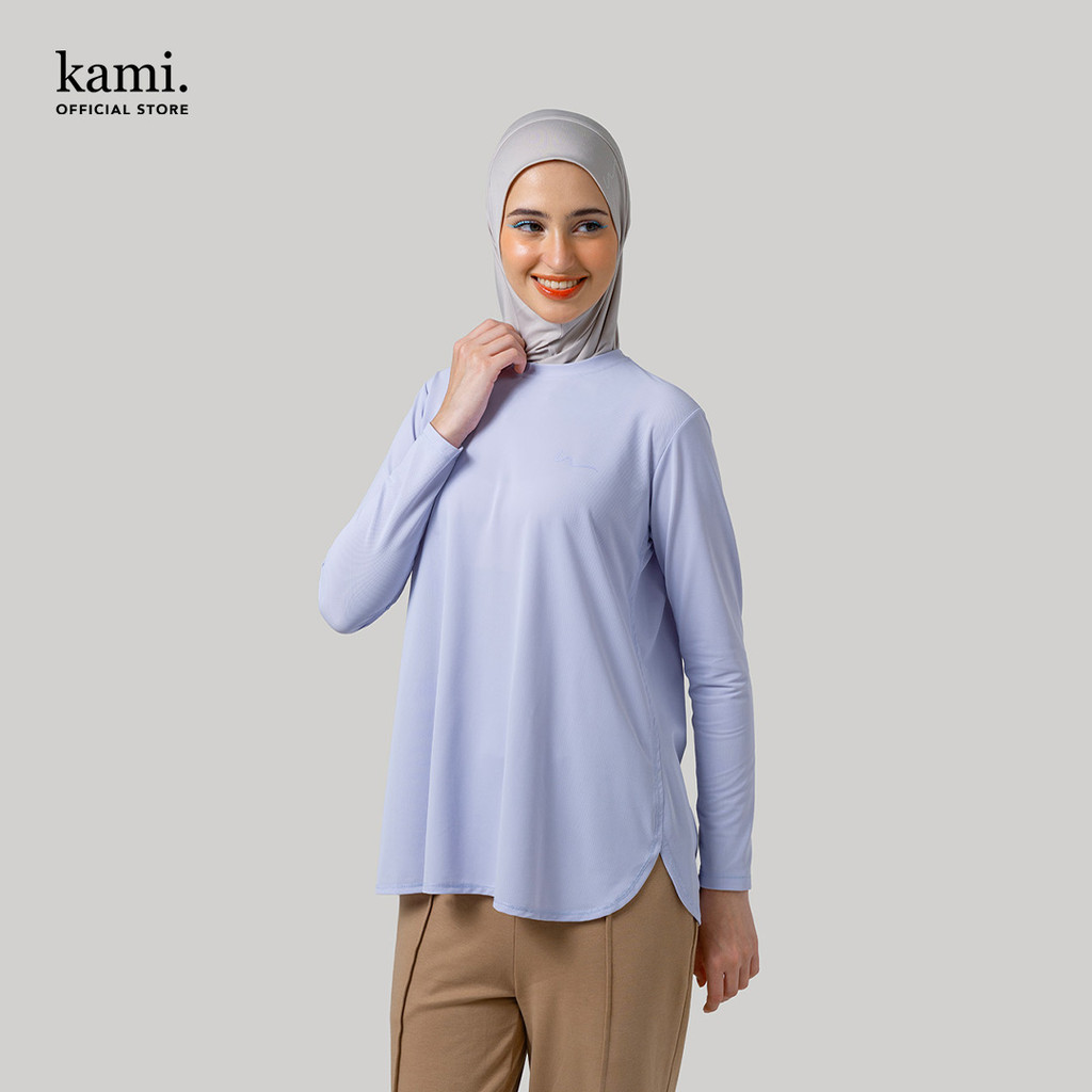 Kami Flow Izzy Loose Sport Top Atasan Olahraga Wanita