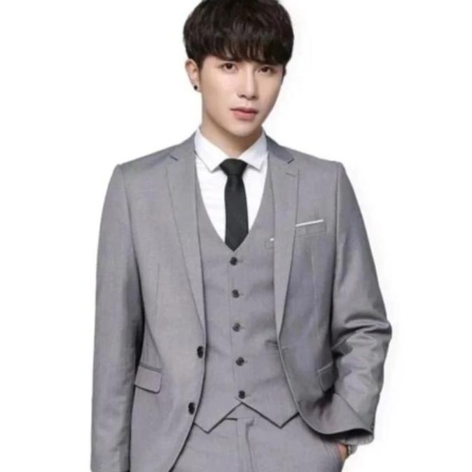 JAS BLAZER PRIA BAHAN SEMI WOOL BSIZE JUMBO / BLAZER JAS PRIA CASUAL NON FORMAL SLIMFIT