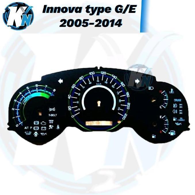 Speedometer Variasi Kijang Innova tahun 2005-2014 G / E / panel speedometer