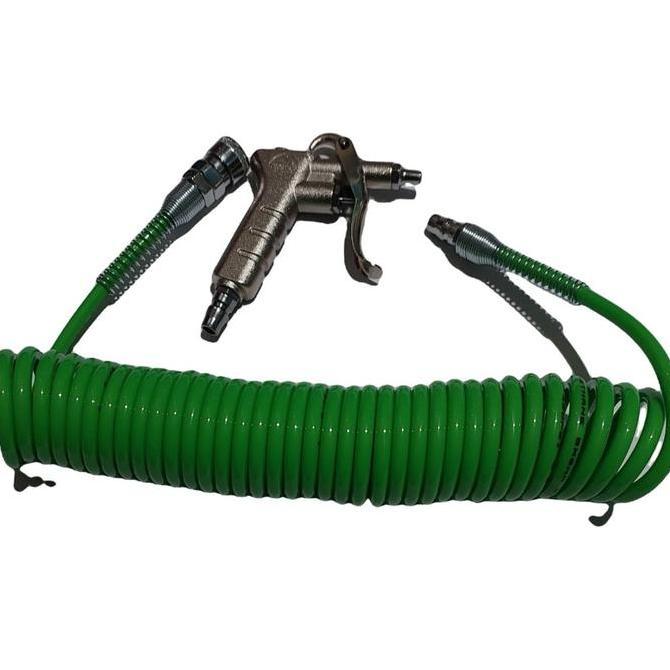 Xytic- Tekiro Air Duster Paket Selang Kompresor 6 Meter Tekiro - Alat Tiup Angin Kompresor Set Tekir