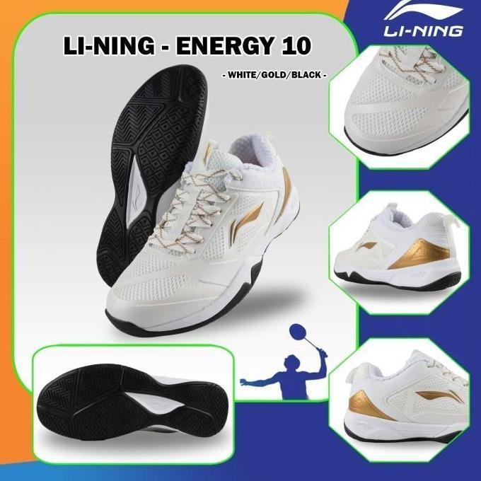 Kokking- Clearance Sale Lining Energy 10 Sepatu Badminton All Series