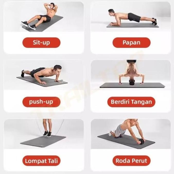 Matras Olahraga Trailtop Matras Yoga Matras Olahraga Tebal Matras Olahraga Karpet Olahraga Karpet Yo