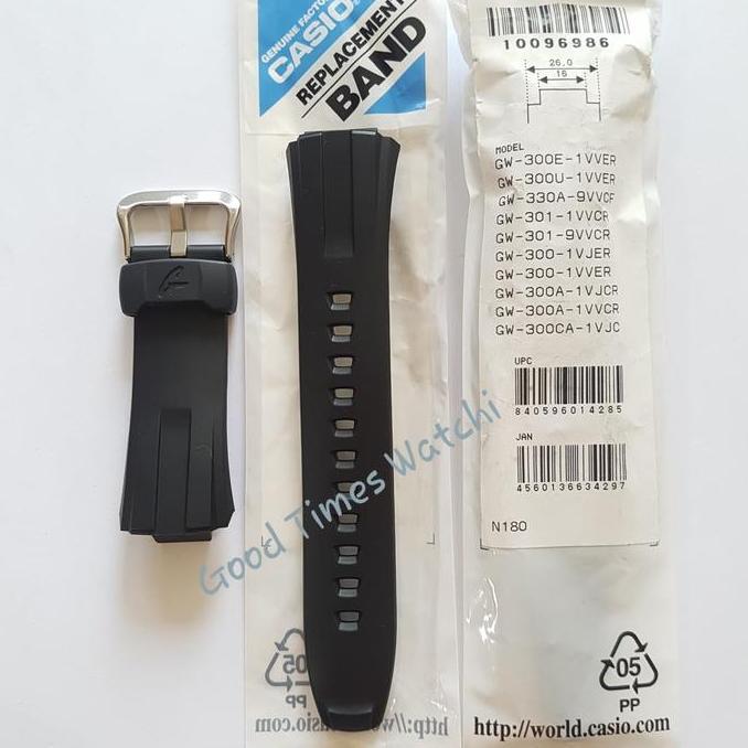 Strap G-Shock Gw-300-1V / Gw-301 / Gw-330 Casio Original Asli