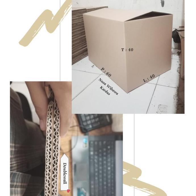 Blocke- Kardus Box 60X40X40 Doublewall