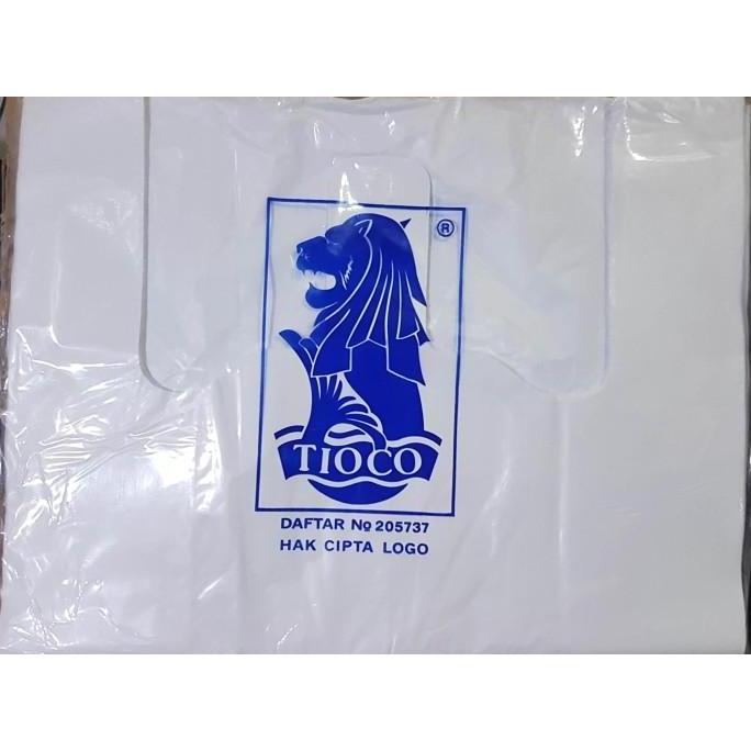 Blocke- Kresek Putih 50 Tebal Per Pak Kantong Plastik Tioco