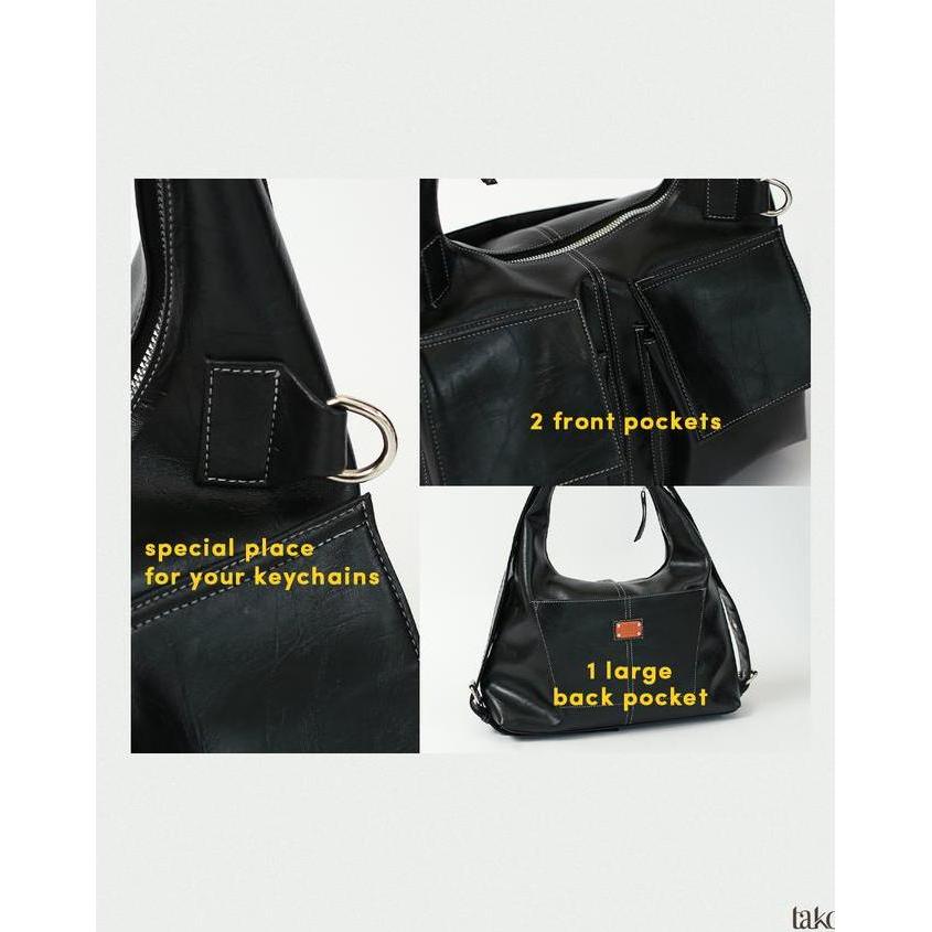 Tako Bag - Shoulderbag and Backpack - Miki Multifunctional Tas Bahu dan Ransel Muat Laptop 14inch