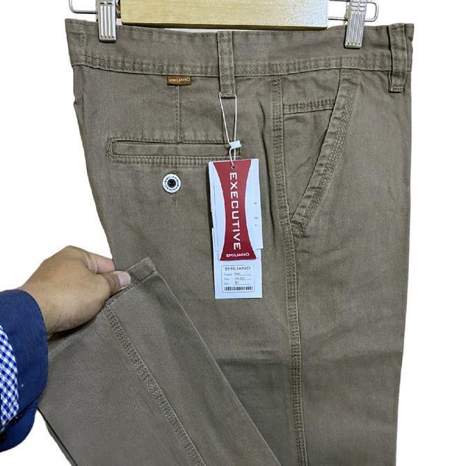 FREE ONGKIR EXECUTIVE CELANA PANJANG PRIA SLIMFIT BAHAN KATUN KANVAS PREMIUM SETARA CARDINAL KAIN TE