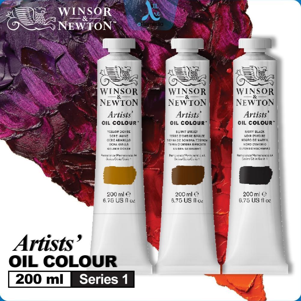 Winsor & Newton Artists Oil Colour 200ml Series 1 Cat Minyak Lukis Profesional