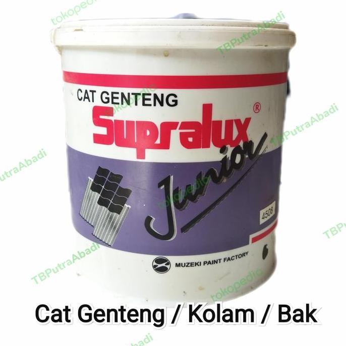 Wrnawrni- Cat Genteng Galon 4 Kg Cat Kolam Cat Bak Cat Asbes Jalan - Supralux