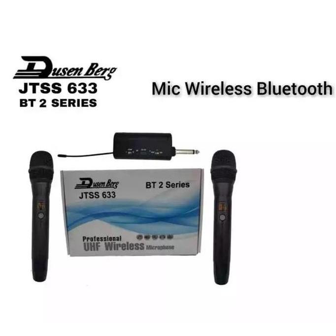 mic wireless dusenberg BT-2 single bisa karaoke di tip mobil