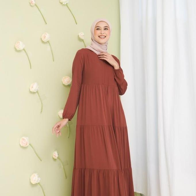 Gamis Rayon Twill (Tebal) JUMBO LD 140 - LD 120 Gamis super JUMBO