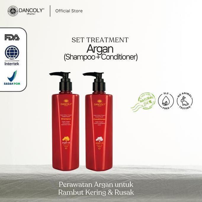Dancoly Argan Instant Repair Shampoo + Conditioner ( for repair )