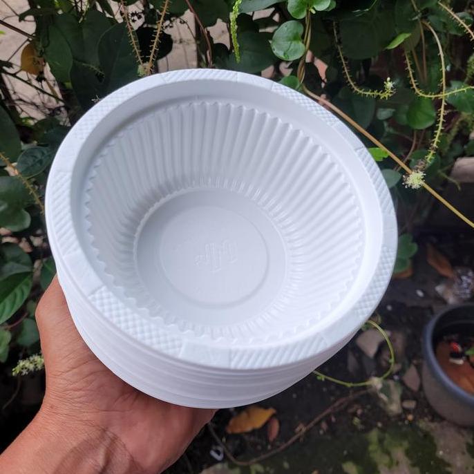 New- Mangkok M 450 Muliapack Mangkok Plastik Sekali Pakai Pesta