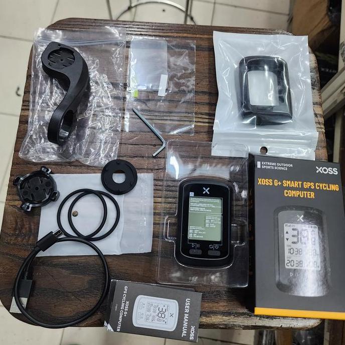 Best Seller, Xoss G+ Smart Gps Cycling Computer Speedometer Sepeda Xoss G+ Gps C-Comp Digital Wirele