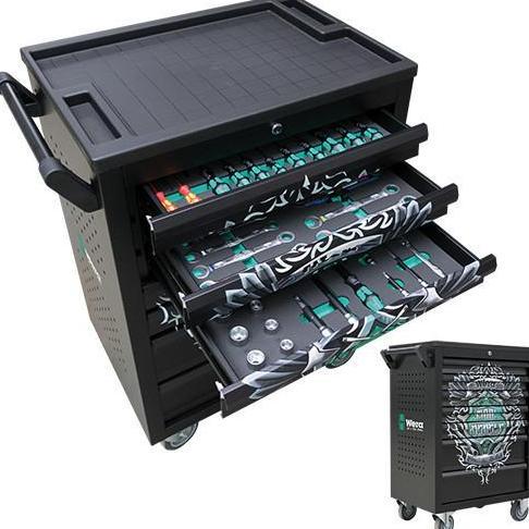 Trolley Wera 05501051001 Wera Tool Trolley Workshop Wagon Tool Rebel