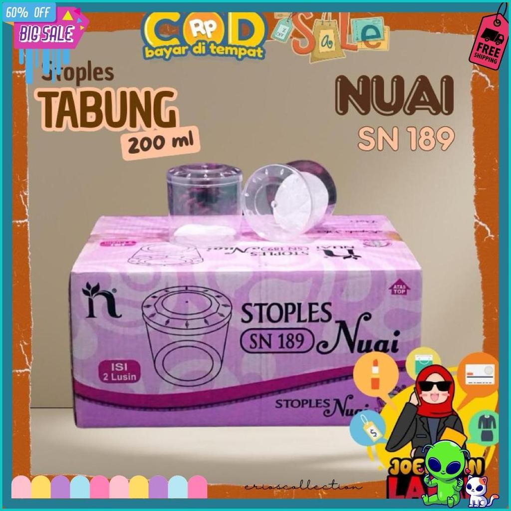 [Joeragan Lapak]Toples Nuai Sn.189 Isi 2 Lusin Rsokr