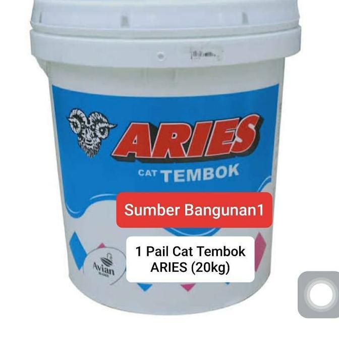 Wrnawrni- Cat Tembok Aries 20Kg By Avian Cat Tembok 1 Pail