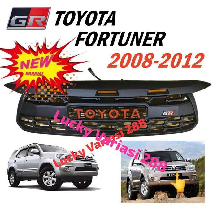 Gril Grill Depan Fortuner New 2008 2009 2010 2011(Sebelum Grand Fortuner Vnt) Logo Gr + Led Raptor T