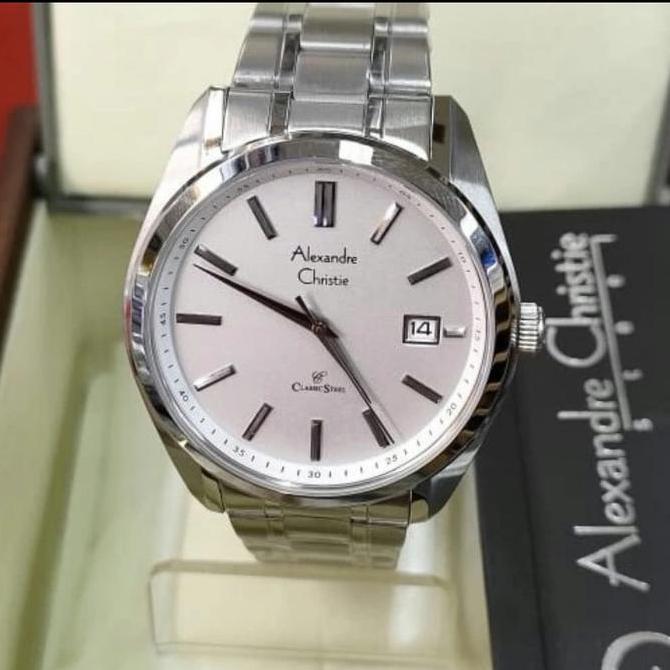 Jam Pria ORINAL Alexandre Christie ACF 8660 MD Steel