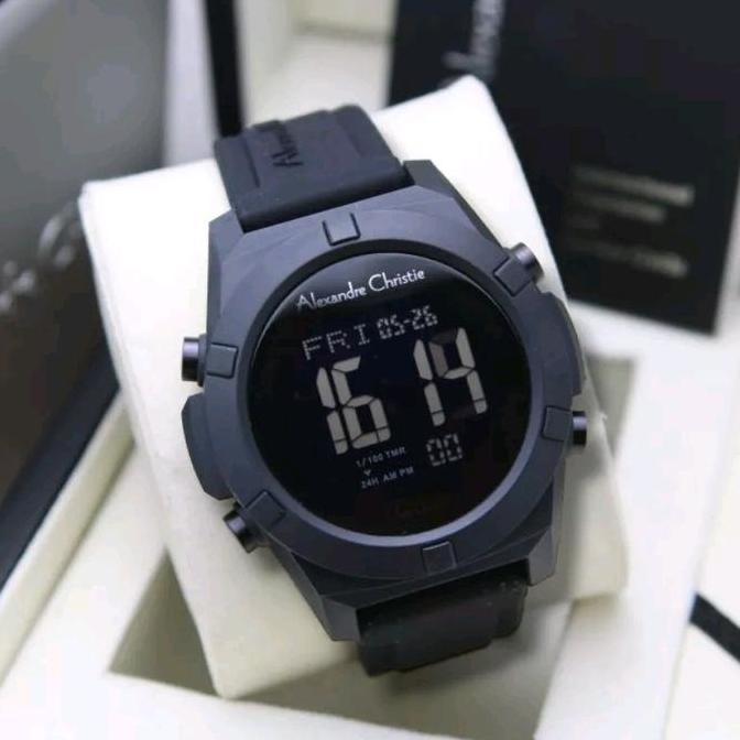 Jam Tangan Pria Alexandre Christie 9371 AC9371 AC 9371 Dital Orinal