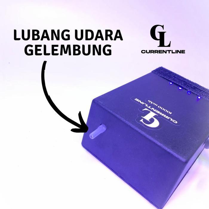 Portable Aerator Charger 24-40 Jam: Baterai Cas Udang Hidup & Powerbank Usb - Hemat Energi, Ideal Un