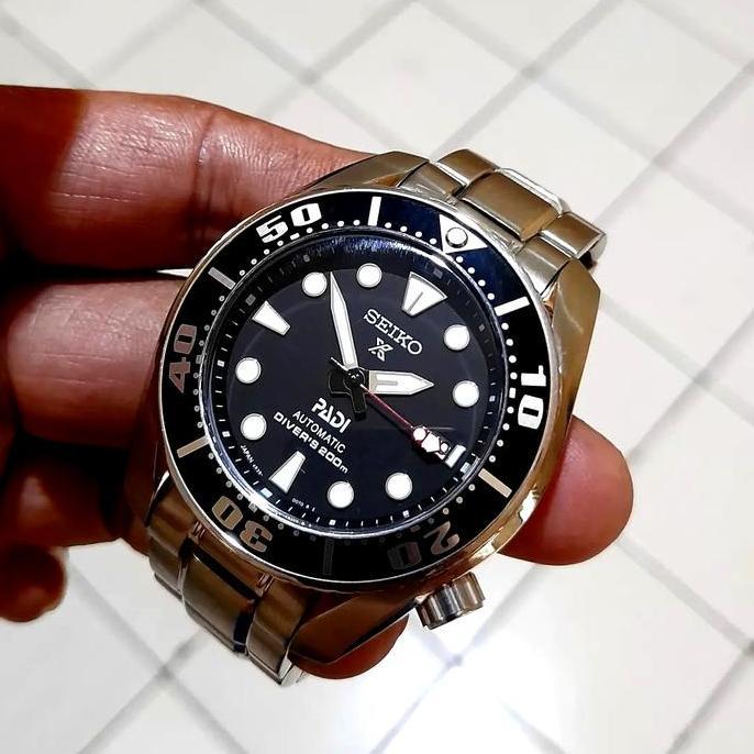 seiko mod seiko sumo build sumo nh35 movement 44 mm