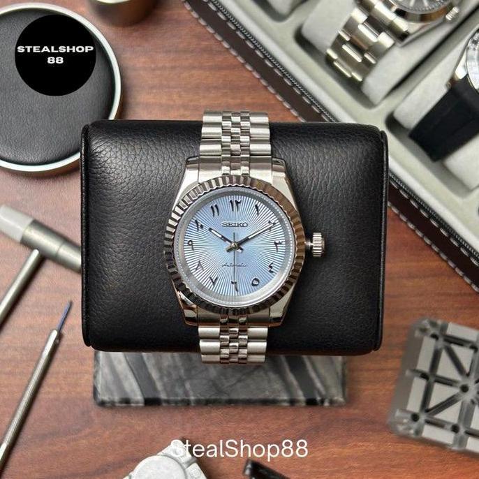 Seiko Datejust Arabic Blue MOD NH35