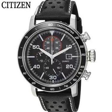 Jam Tangan Pria CITIZEN Watches Hitam Wateroof Ori