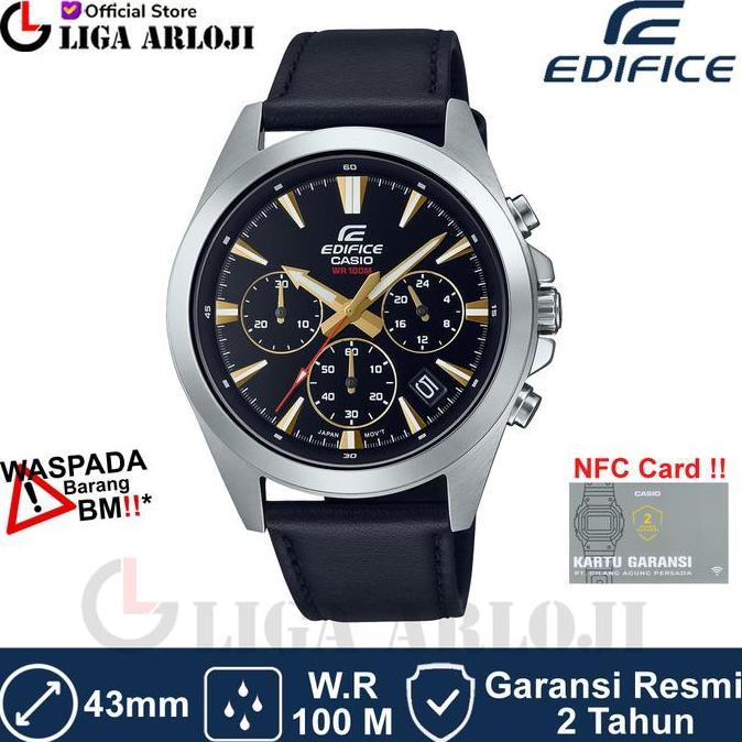 Casio EDIFICE EFV-630L-1AVUDF Jam Tangan Pria EFV630L EFV-630L-1A EFV 630L 1AVUDF