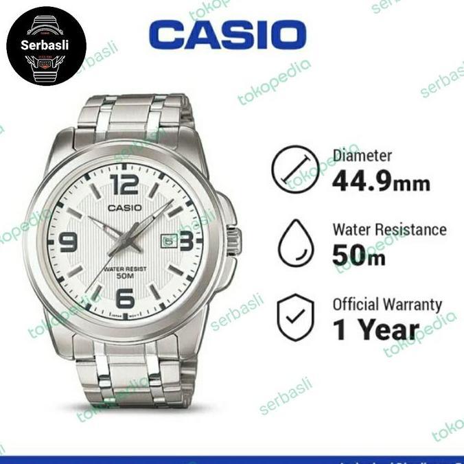 Casio Pria MTP1314D / MTP-1314D Orinal & Bergaransi