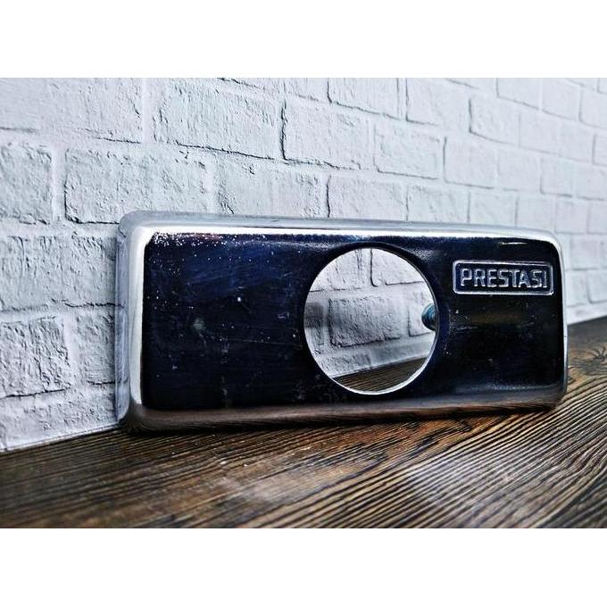 Lgsngkirim- Cover Kunci Chrome Polos Prestasi Pintu Rolling Door Slat Onesheet