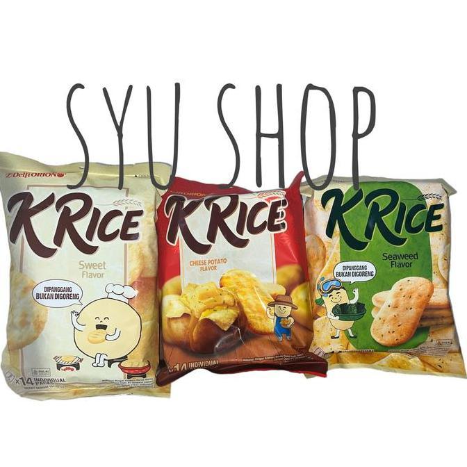 O'rice Orice O rice crackers original sweet seaweed delfi orion