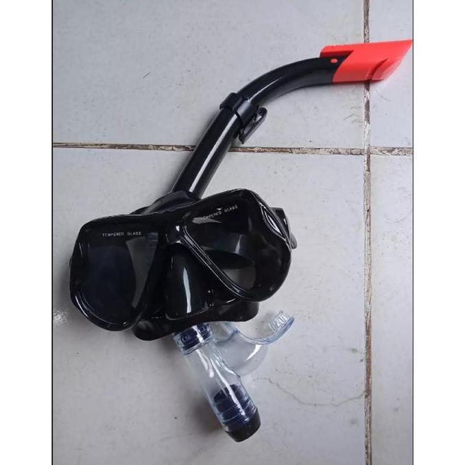 snorkeling goggles Kacamata Snorkeling PVC Kacamata Renang Snorkel PVC Perlengkapan Menyelam Peralat
