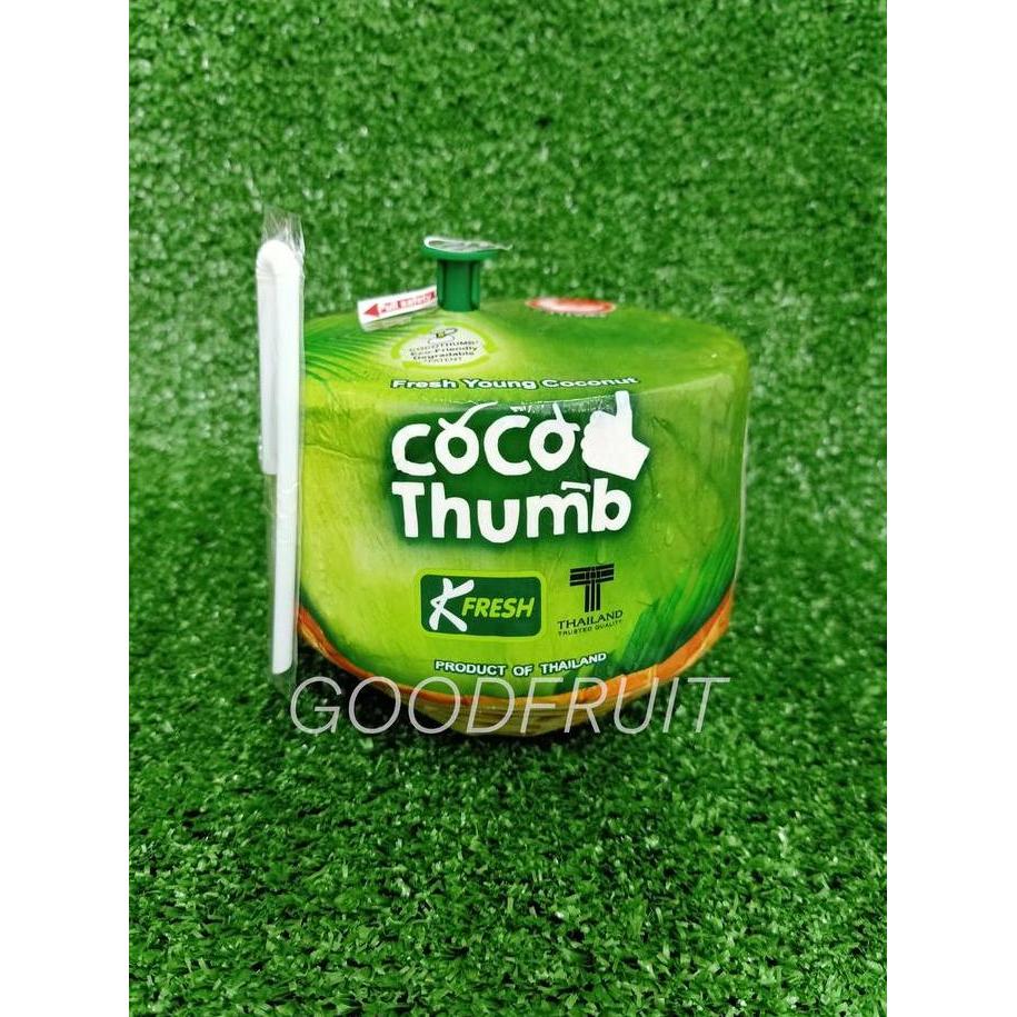 Coco Thumb - Kelapa Muda Thailand isi 6pcs Cocothumb