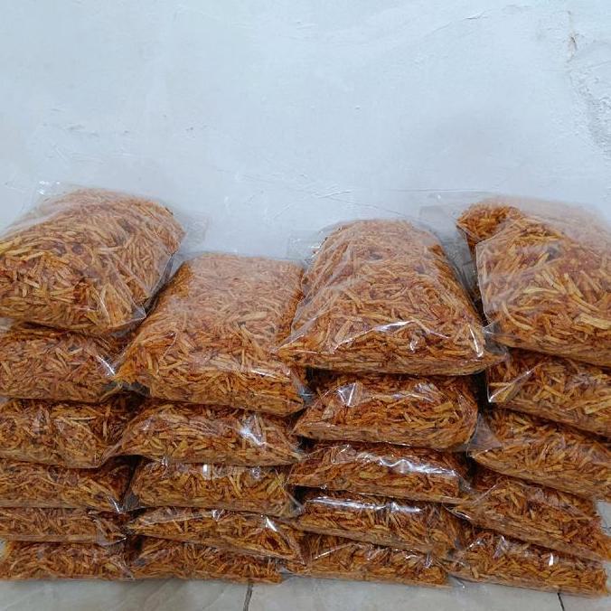 1kg kentang mustofa - Renyah Pedas manis