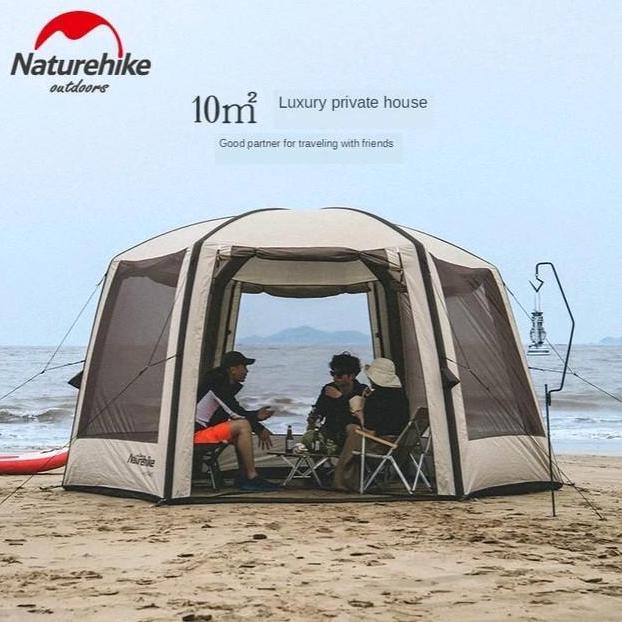 Tenda Hexagonal Inflatable Naturehike Nh20Tm002 // Tenda Camping Glamping Naturehike