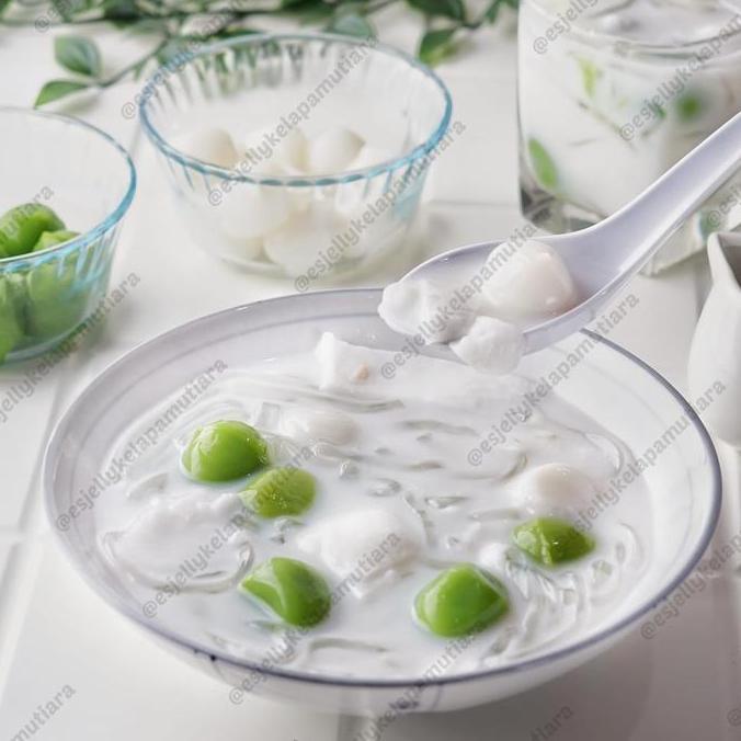 Es Jelly Kelapa Mutiara/Es Jelly Coconut/Dessert Es Jelly Kelapa