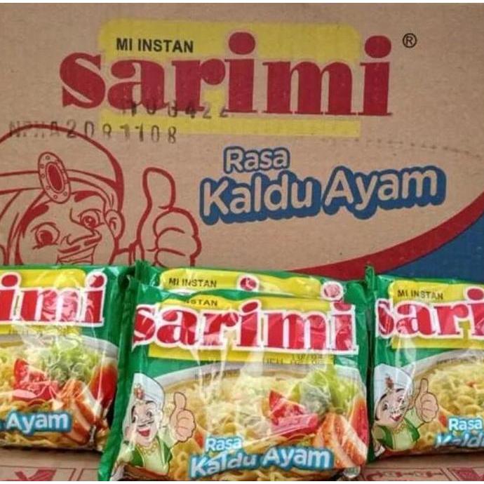 Mie instan sarimi kaldu ayam 1 dus isi 40 bungkus Kuah