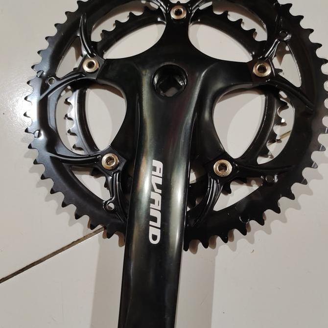 Crank Set Sepeda Balap Atau Roadbike Avand 53-39 As Bb Kotak