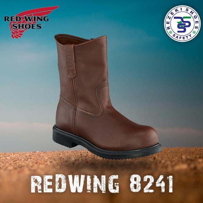 jar_fashiom - redwing 8241 new safety shoes red wing 8241 original made in usa boots - sepatu safety