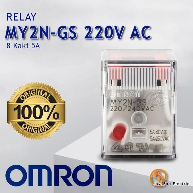Diskon Relay Omron My2N-Gs 220V Ac Asli Original