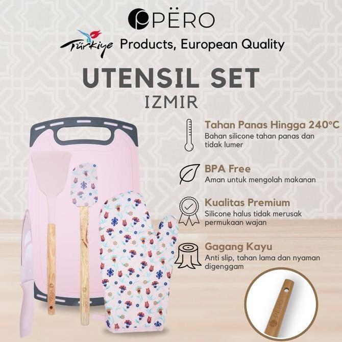 [KOKO PANCI PO FEBRUARI] Pero Utensil Set of 5