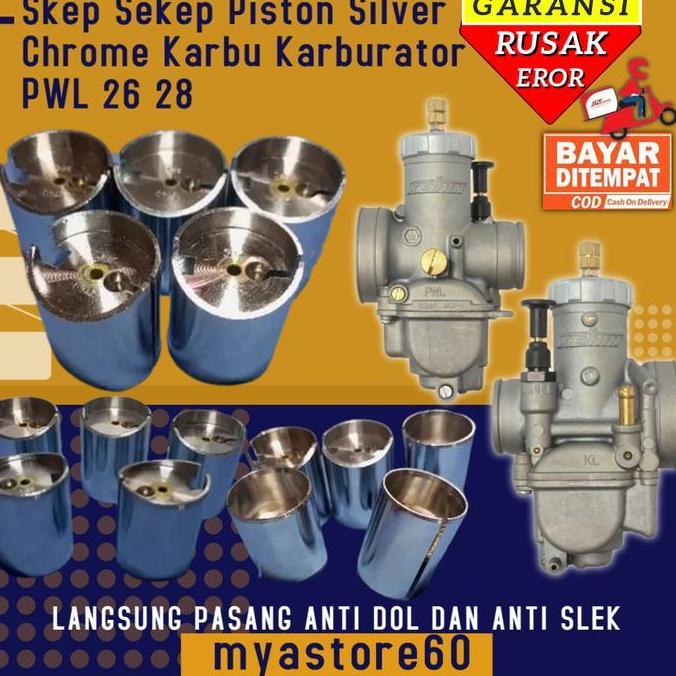 Super Hot, (Bayar Dirumah) Skep Crom Krum Karburator Karbu Pwl 26 28 Pwl26 Pwl27 Keihin Untuk Karbu 