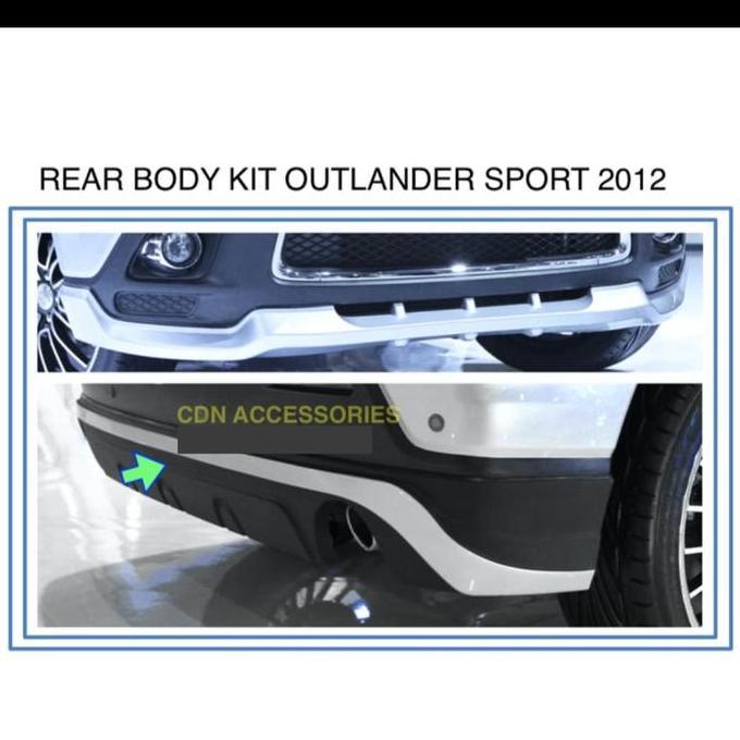 Bodykit Belakang Outlander Sport (Injection)