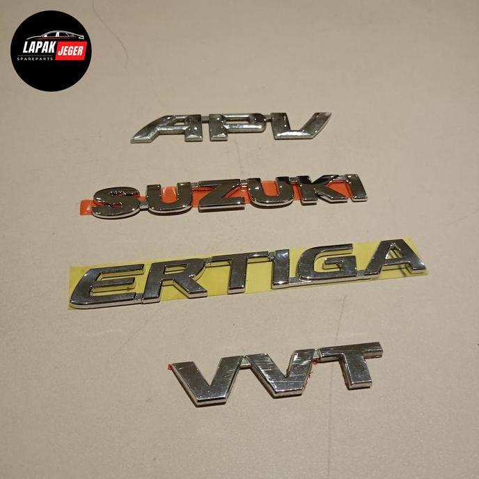 Emblem Suzuki APV Ertiga VVT ori bekas